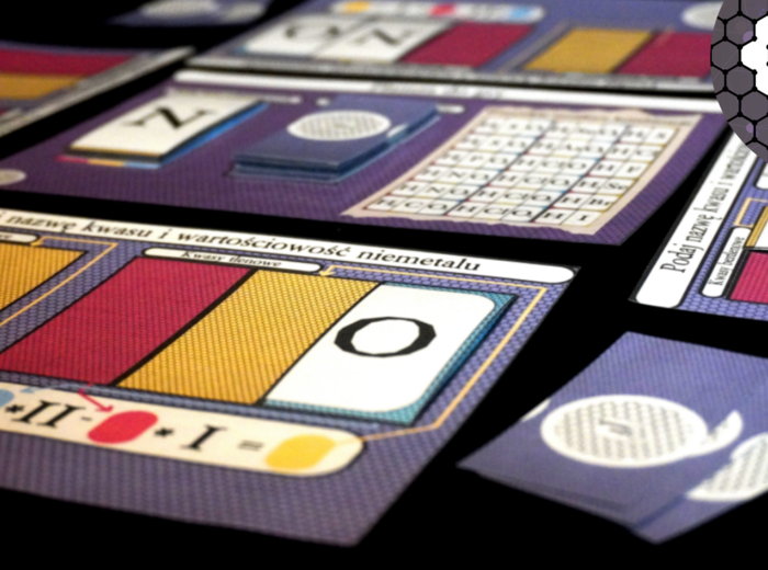 Klasa 7 i 8. Chemia. Gra karciana - "Mistrz kwasów"​