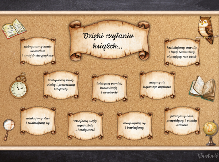 Światowy Dzień Książki - gazetka