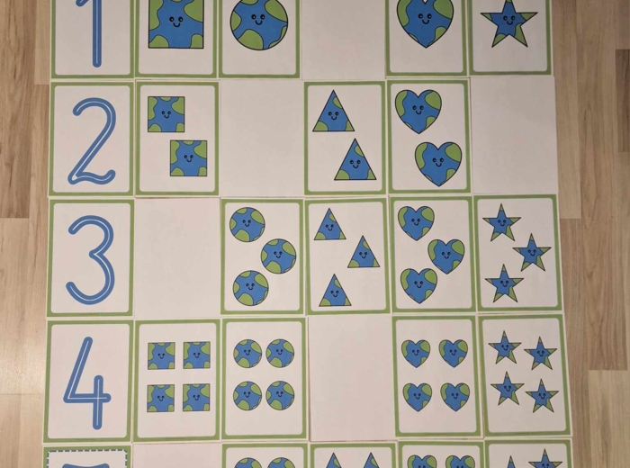 Kodowanie podłogowe - dzień Ziemi