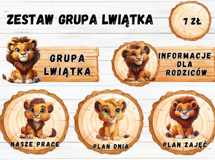 ZESTAW GRUPOWY GRUPA "LWIĄTKA"