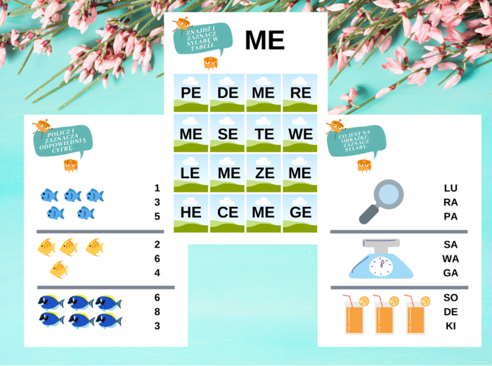 Ćwiczenia dla przedszkolaków cz. 1