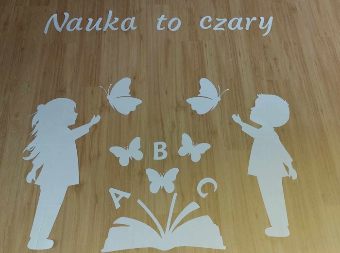 Dekoracja na rozpoczęcie roku szkolnego - do samodzielnego druku.