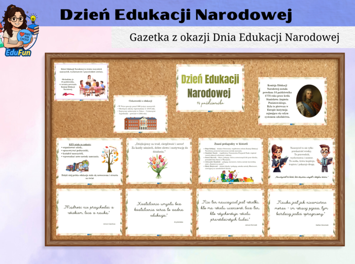 Dzień Edukacji Narodowej - gazetka