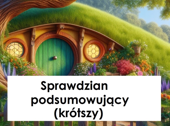 SPRAWDZIAN PRACA KLASOWA Hobbit