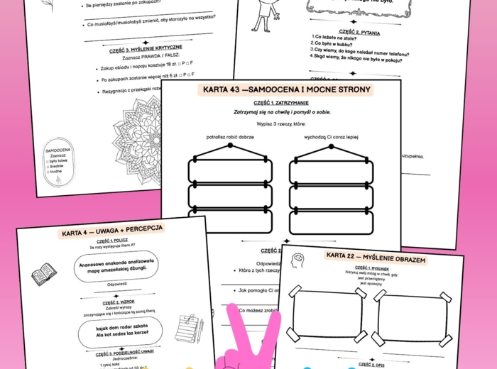 50 rozbudowanych zadań rewalidacyjnych dla klas 4-8