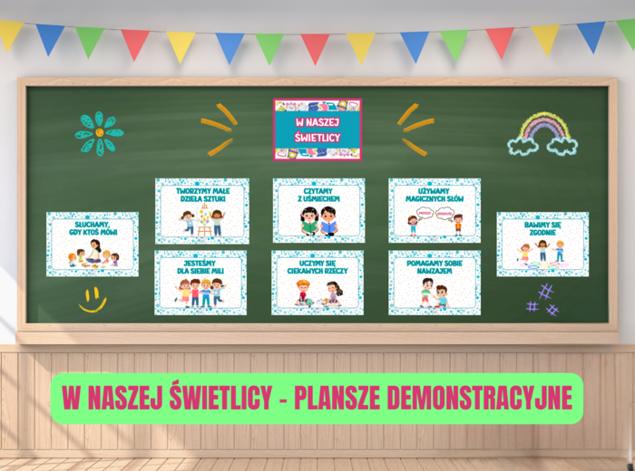 W naszej świetlicy - plansze demonstracyjne