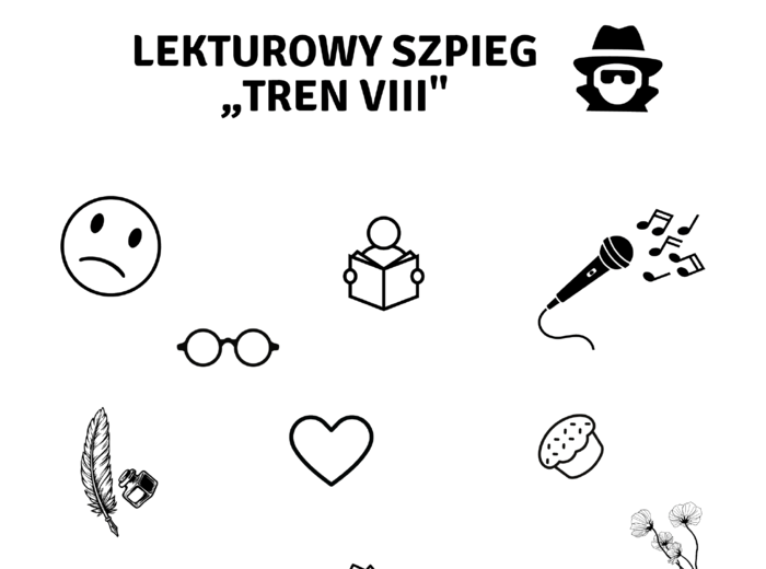 Lekturowy szpieg "Tren VIII"