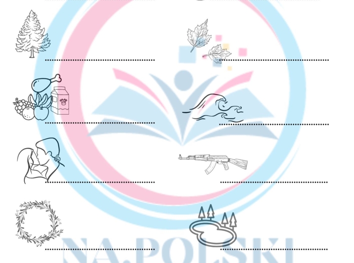 Świtezianka - ikonki skojarzeniowe