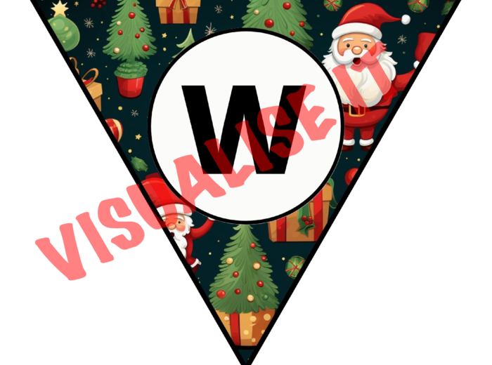 Girlanda Wesołych Świąt Merry Christmas 3