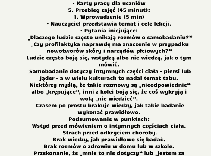 Scenariusze edukacja zdrowotna pierwszy rok nauki w szkole ponadpodstawowej klasa 1 część 2 z 4 (lekcje 9-16) na podstawie programu nauczania proponowanego przez MEN: HOLISTYCZNA EDUKACJA PROZDROWOTNA W SZKOLE PONADPODSTAWOWEJ – CIAŁO, UMYSŁ, DUCH. SIŁA 