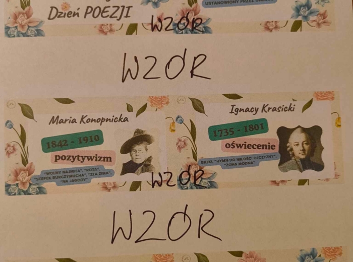 Światowy Dzień Poezji 21 marca