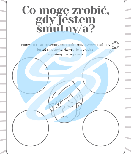 Co mogę zrobić? Reakcje na emocje – 4 karty pracy dla młodszych uczniów | Narzędzie dla nauczycieli i terapeutów