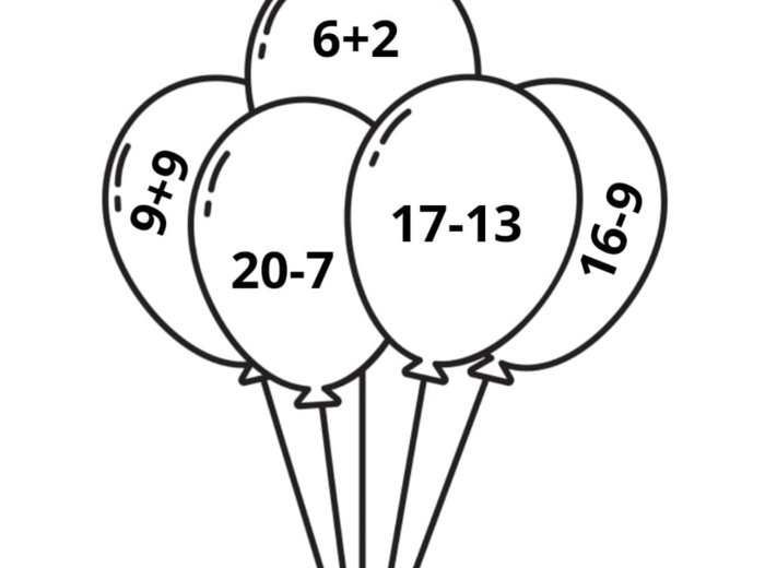 Matematyczna kolorowanka