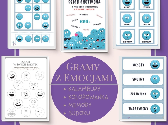 GRAMY Z EMOCJAMI – edukacyjna zabawa pełna uśmiechu! 😊
