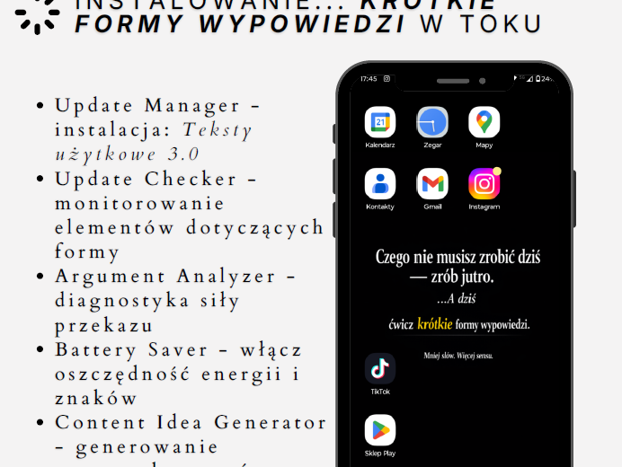 KRÓTKIE FORMY WYPOWIEDZI 3.0
