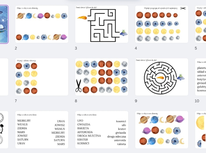 MATERIAŁY NA REWALIDACJĘ DLA PRZEDSZKOLAKÓW I KLAS 1-3