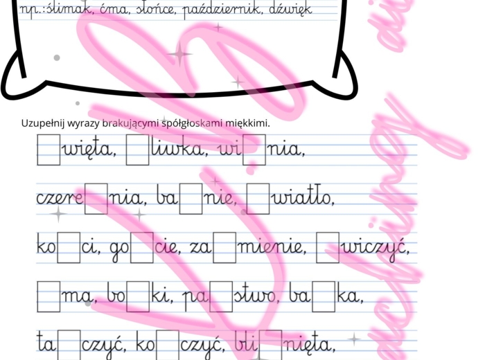 Spółgłoski miękkie