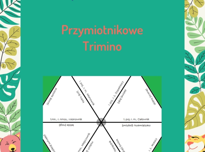 Trimino - przymiotnik