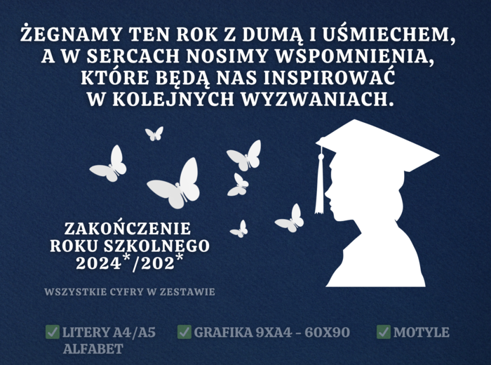 ZAKOŃCZENIE ROKU - DEKORACJA XXL - ŻEGNAMY TEN ROK Z DUMĄ...