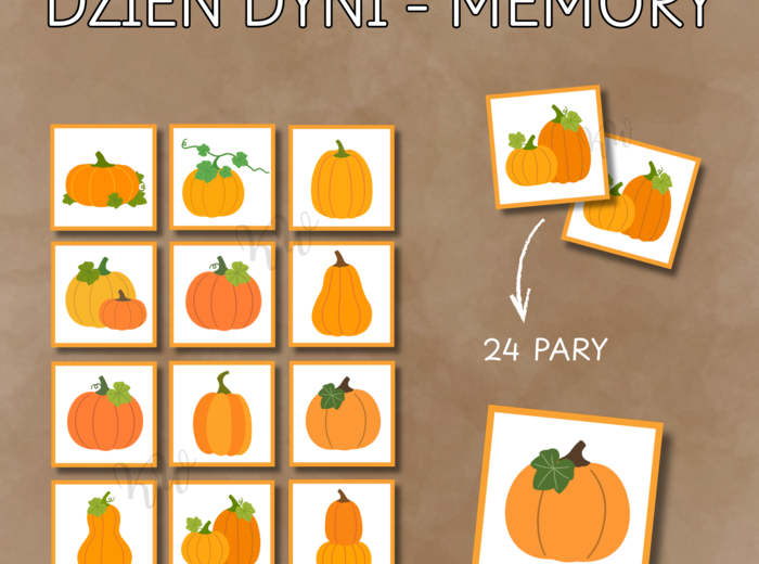 Dzień Dyni - memory