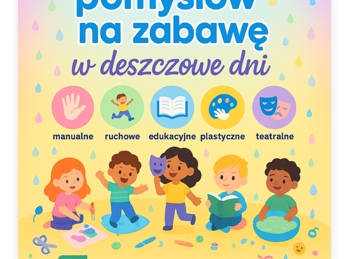 100 pomysłów na zabawę w deszczowe dni. EBOOK. 116 stron