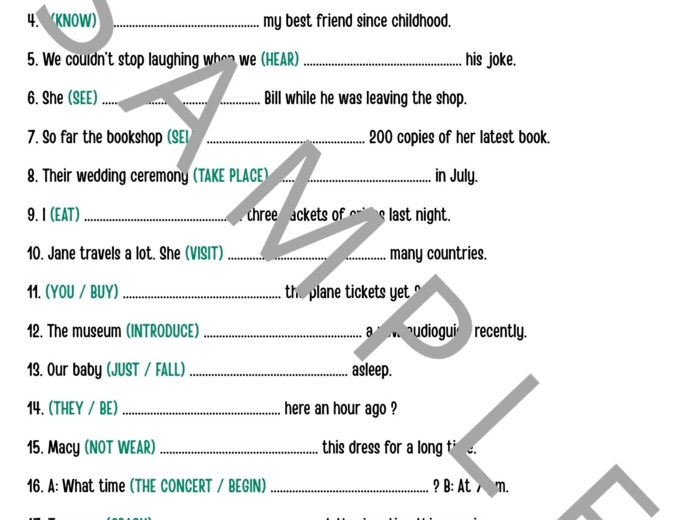 Present Perfect vs Past Simple