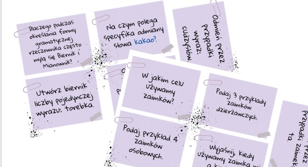 Gramatyka - 5 sekund do egzaminu ;)