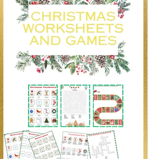 Christmas - vocabulary, activities, games
