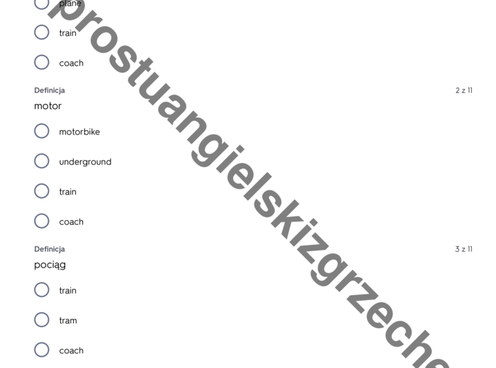 Junior Explorer 5 - Unit 8 - testy