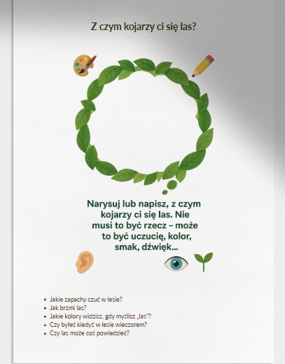 Scenariusz lekcji „O lasach” – piękno przyrody i duchowości w poezji ks. Jana Twardowskiego. Dla klas 4–6 szkoły podstawowej