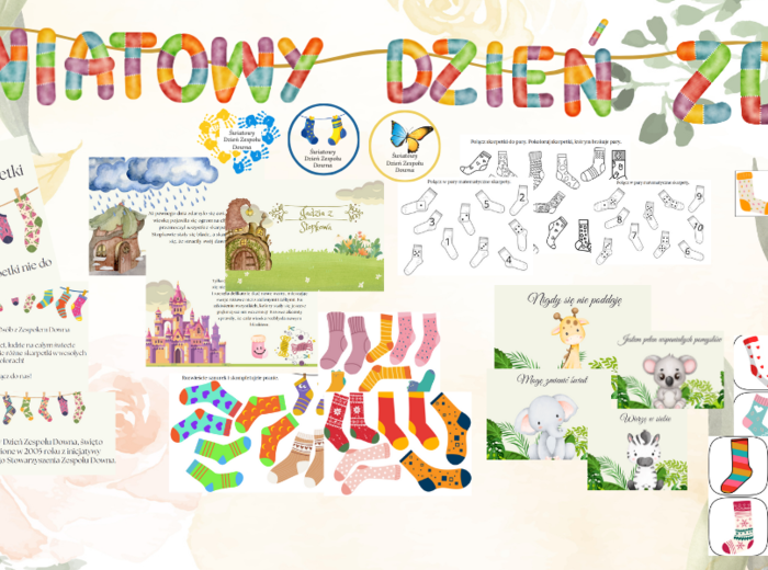 Pakiet pomocy na Światowy Dzień Zespołu Downa – Dzień Kolorowej Skarpetki