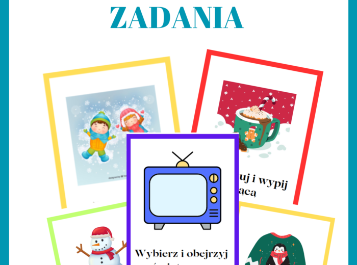 Kalendarz adwentowy - zadania