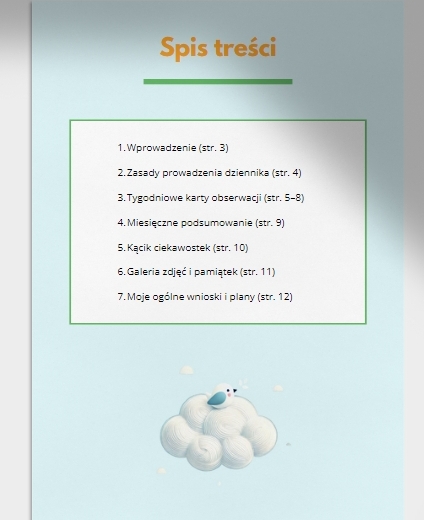 Eko-dziennik obserwacji