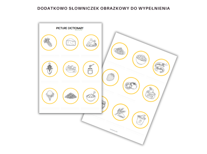 KIds Can Klasa 3 Unit 4 Food Czasownik Like Dodatkowe zadania Karty Pracy Ćwiczenia