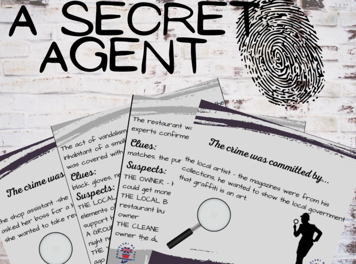 A secret agent - Past Simple and Past Continuous