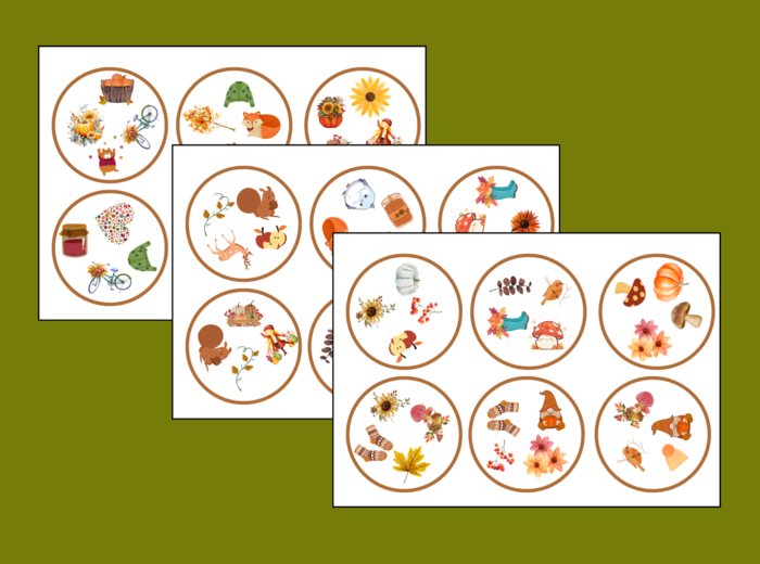 JESIENNE DOOBLE - jesień – 36 szt.