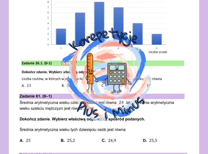 Zadania maturalne- statystyka