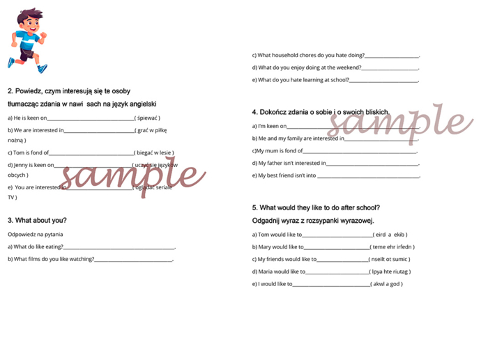 I like czy I would like? Czas wolny w gramatyce