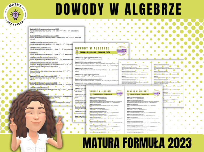 Dowody w algebrze / Zadania na dowodzenie / Matura