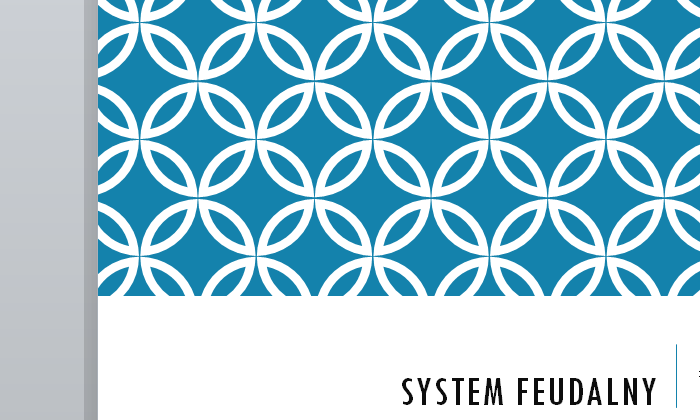 System feudalny - prezentacja