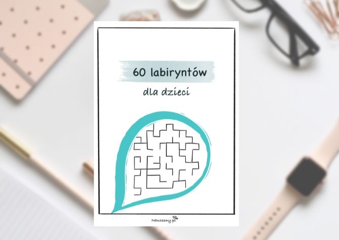 60 labiryntów dla dzieci