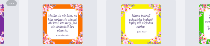 Dzień Matki - cytaty III, gazetka, 10 kart