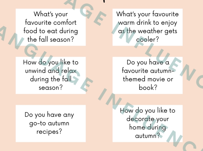 Angielski - Lekcja o jesieni - "Let's romanticise autumn"