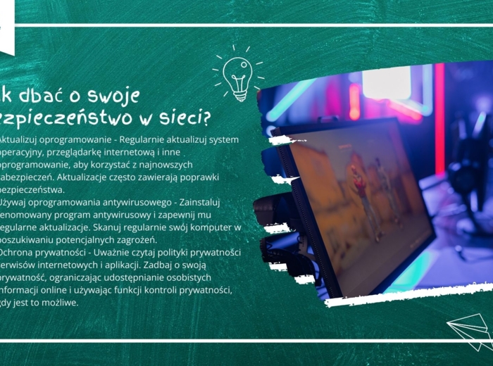 Prezentacja multimedialna bezpieczeństwo w sieci, nadużywanie internetu, uzależnienia behawioralne, niebezpieczeństwo w sieci