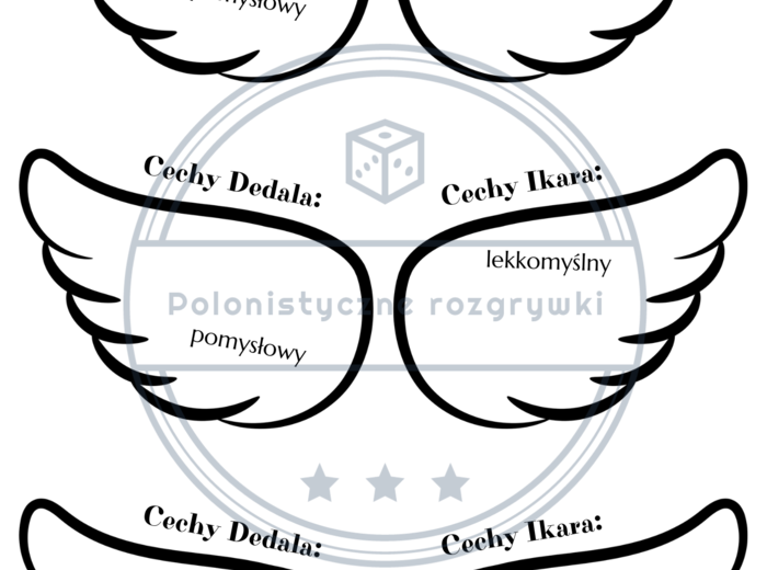 Mit o Dedalu i Ikarze. Mitologia