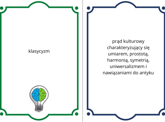 Pakiet fiszek do nauki, renesans, barok, oświecenie, pdf 40 fiszek!
