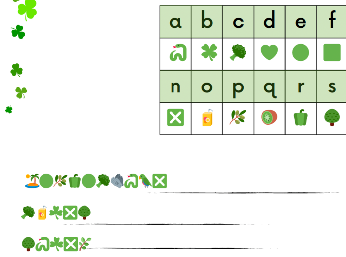 ST. PATRICK'S DAY - GOTOWA LEKCJA DLA KLAS 1-3; FLASHCARDS, WORKSHEETS, TRACING, HUNT, PICTIONARY, ROLL A LEPRECHAUN, CRACK THE CODE