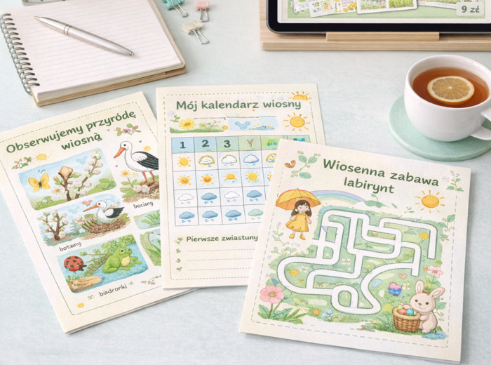 Witaj, Wiosno! – zestaw kart pracy i dekoracji