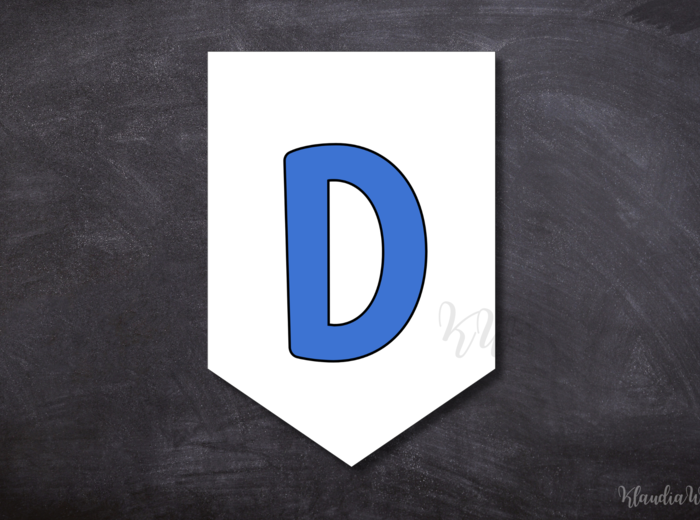 Światowy Dzień Osób z Zespołem Downa - girlanda