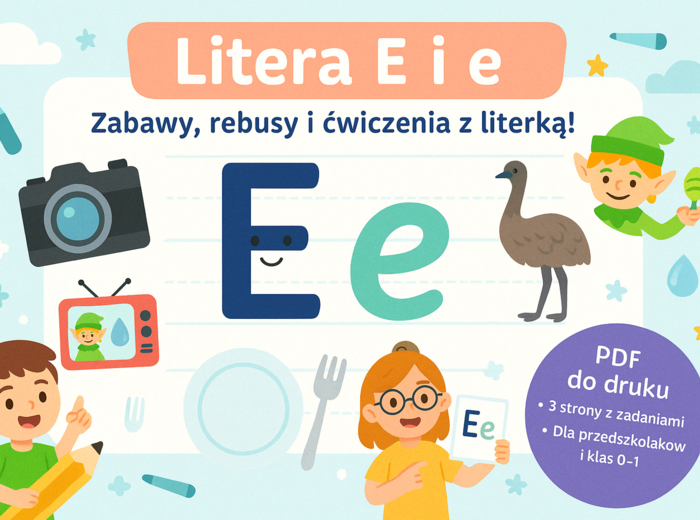 E i e. Karta pracy. Sprawdzian